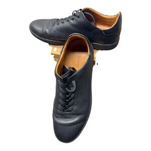 Beckett Simonon Black Pebbled Geller Trainer Leather Men's 9 Casual Sneakers